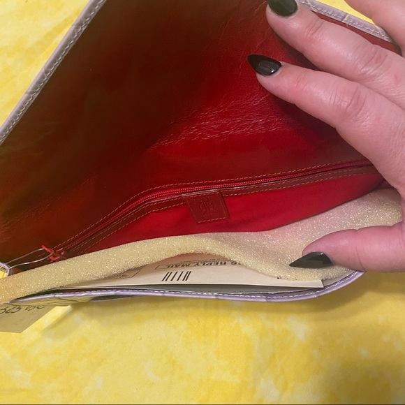 NWT 2000s Tusk envelope clutch - Picture 3 of 6